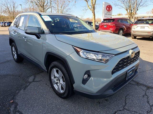 used 2021 Toyota RAV4 car, priced at $24,000