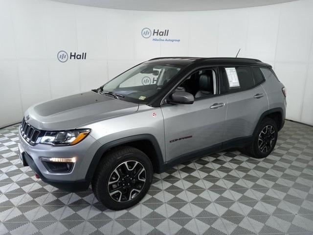 used 2021 Jeep Compass car, priced at $21,100