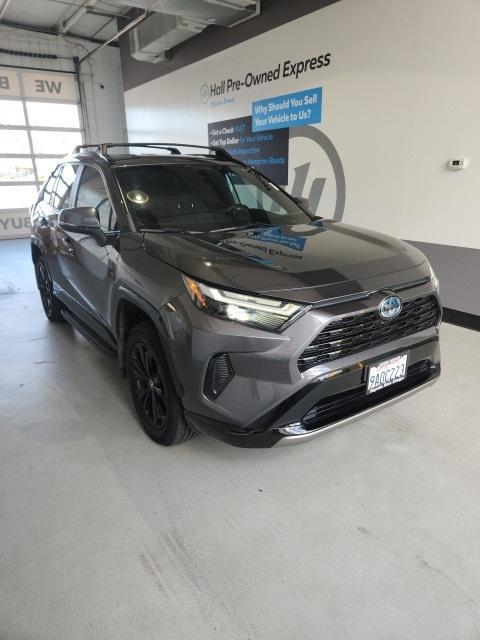 used 2022 Toyota RAV4 Hybrid car, priced at $33,400