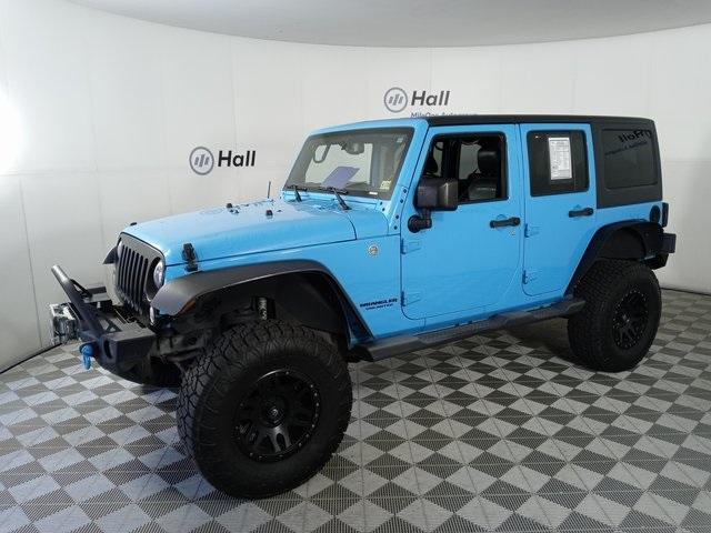 used 2017 Jeep Wrangler Unlimited car, priced at $26,200