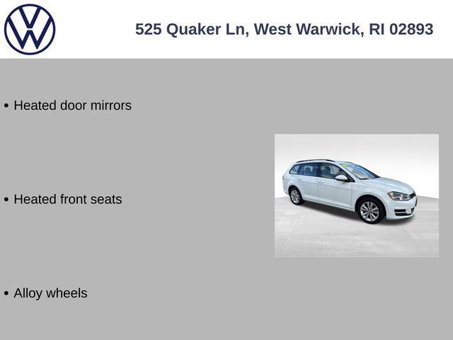 used 2017 Volkswagen Golf SportWagen car, priced at $12,500