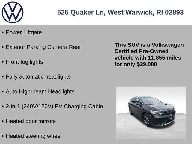 used 2023 Volkswagen ID.4 car, priced at $29,000