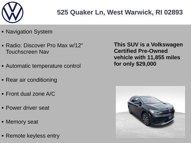 used 2023 Volkswagen ID.4 car, priced at $29,000