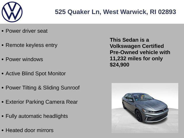 used 2025 Volkswagen Jetta car, priced at $24,900