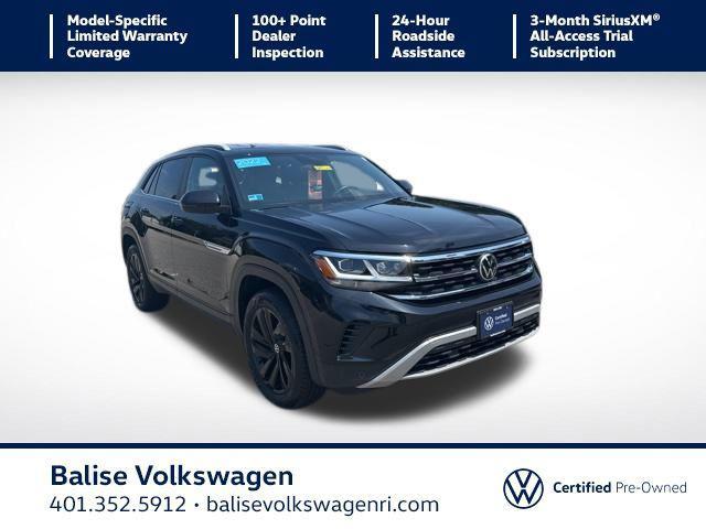used 2022 Volkswagen Atlas Cross Sport car, priced at $28,500