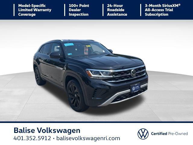 used 2022 Volkswagen Atlas Cross Sport car, priced at $28,500