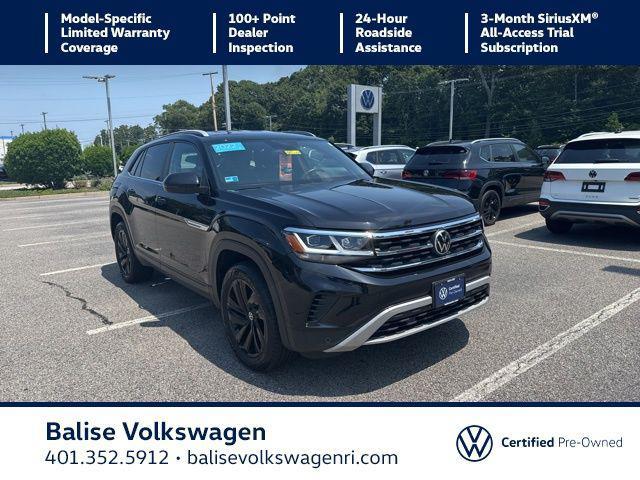 used 2022 Volkswagen Atlas Cross Sport car, priced at $28,500