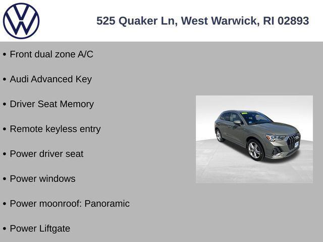 used 2023 Audi Q3 car, priced at $28,900