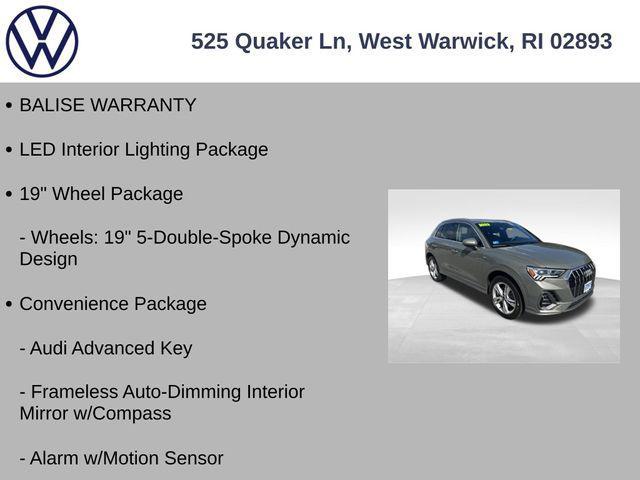 used 2023 Audi Q3 car, priced at $28,900