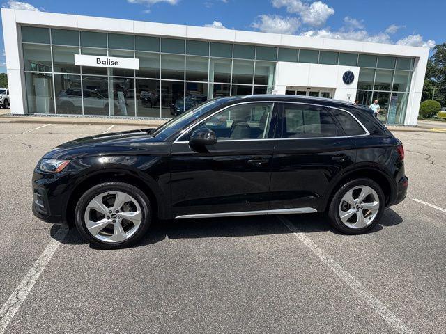 used 2021 Audi Q5 car, priced at $28,500