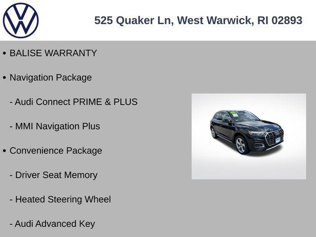 used 2021 Audi Q5 car, priced at $28,500