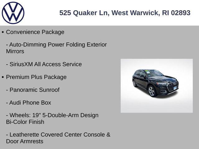 used 2021 Audi Q5 car, priced at $28,500