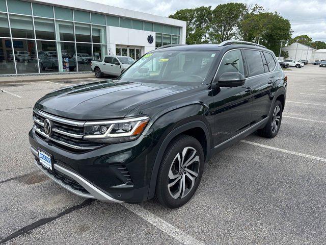 used 2021 Volkswagen Atlas car, priced at $31,000