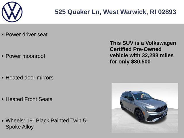 used 2024 Volkswagen Tiguan car, priced at $30,500