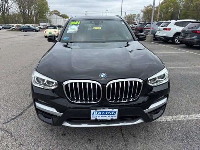 used 2021 BMW X3 car, priced at $29,900