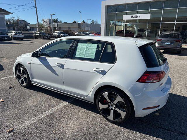 used 2019 Volkswagen Golf GTI car, priced at $18,900