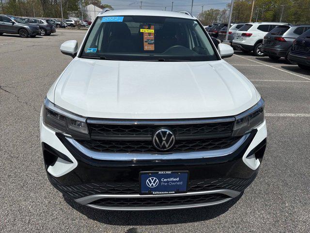 used 2022 Volkswagen Taos car, priced at $22,000