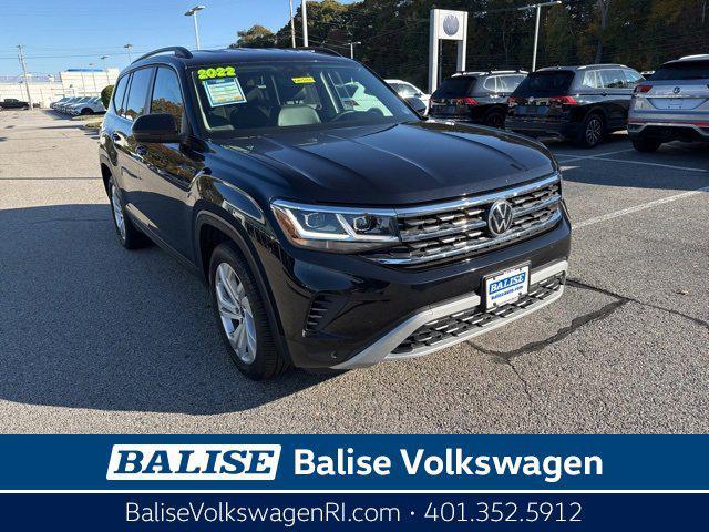 used 2022 Volkswagen Atlas car, priced at $24,900