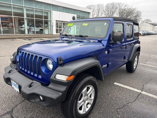 used 2019 Jeep Wrangler Unlimited car, priced at $24,500