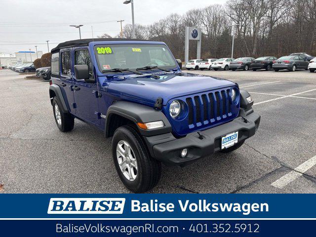 used 2019 Jeep Wrangler Unlimited car, priced at $24,500