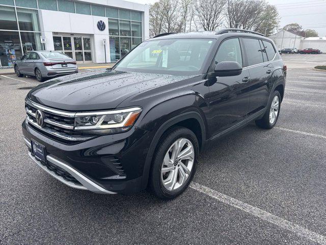 used 2021 Volkswagen Atlas car, priced at $28,500