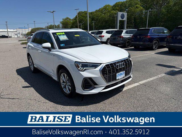 used 2024 Audi Q3 car, priced at $38,000