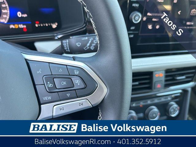 new 2025 Volkswagen Taos car, priced at $28,194