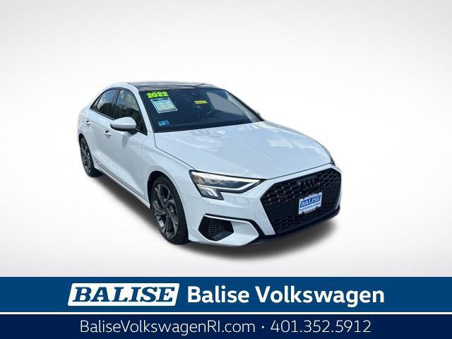 used 2022 Audi A3 car, priced at $30,500