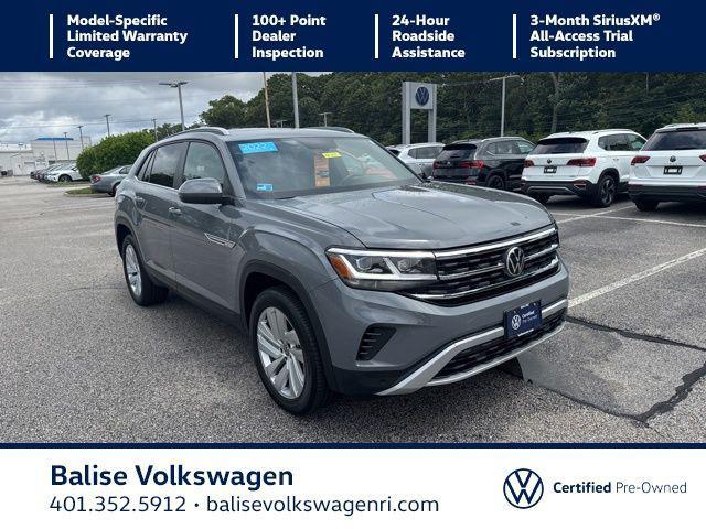 used 2022 Volkswagen Atlas Cross Sport car, priced at $32,500