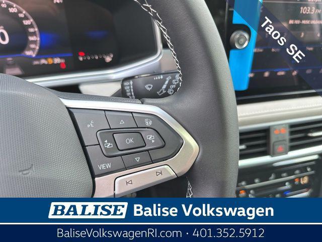 new 2025 Volkswagen Taos car, priced at $32,324