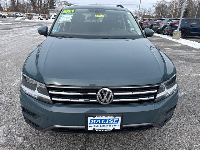 used 2021 Volkswagen Tiguan car, priced at $21,900