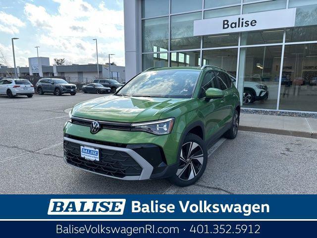 new 2025 Volkswagen Taos car, priced at $31,579