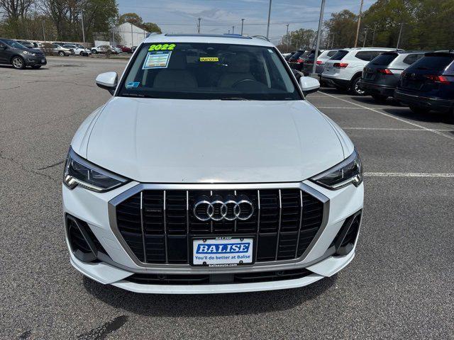 used 2022 Audi Q3 car, priced at $33,500