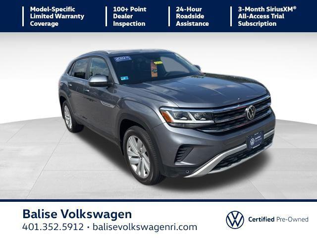 used 2022 Volkswagen Atlas Cross Sport car, priced at $32,500