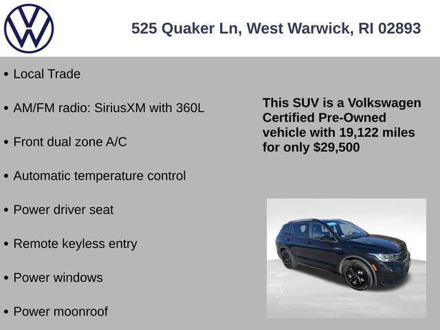 used 2024 Volkswagen Tiguan car, priced at $29,500