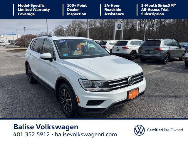 used 2021 Volkswagen Tiguan car, priced at $20,000