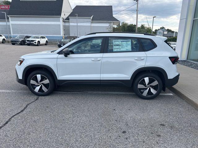 new 2025 Volkswagen Taos car, priced at $28,238
