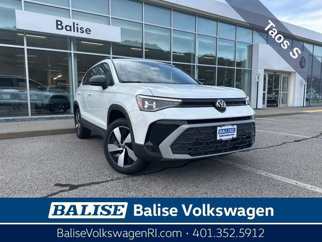 new 2025 Volkswagen Taos car, priced at $28,238