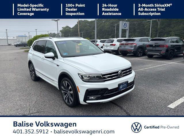 used 2021 Volkswagen Tiguan car, priced at $24,500