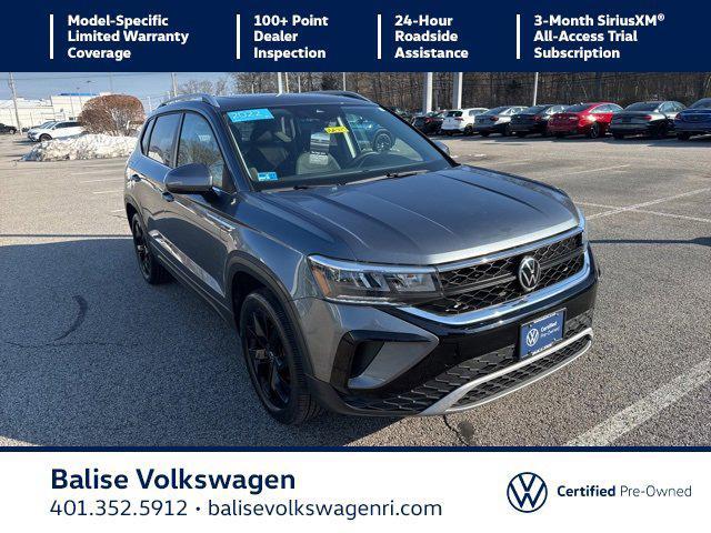 used 2022 Volkswagen Taos car, priced at $23,900