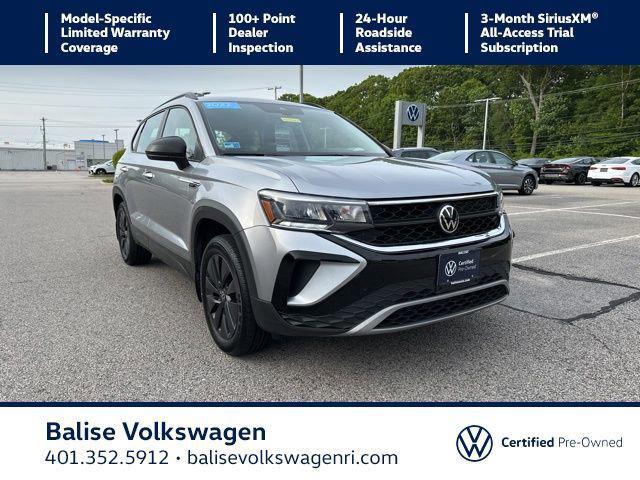 used 2022 Volkswagen Taos car, priced at $18,500