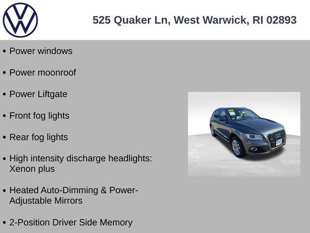 used 2016 Audi Q5 car, priced at $13,500