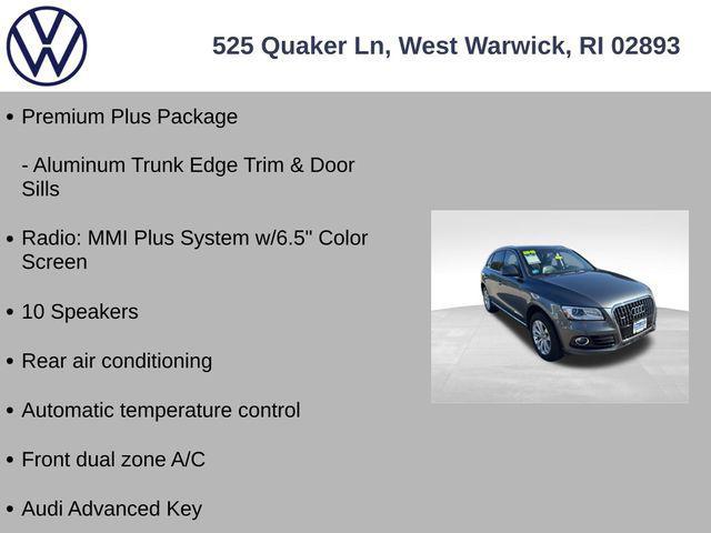 used 2016 Audi Q5 car, priced at $13,500