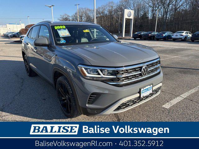 used 2022 Volkswagen Atlas Cross Sport car, priced at $29,500