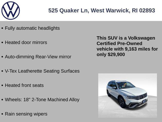 used 2024 Volkswagen Tiguan car, priced at $29,900