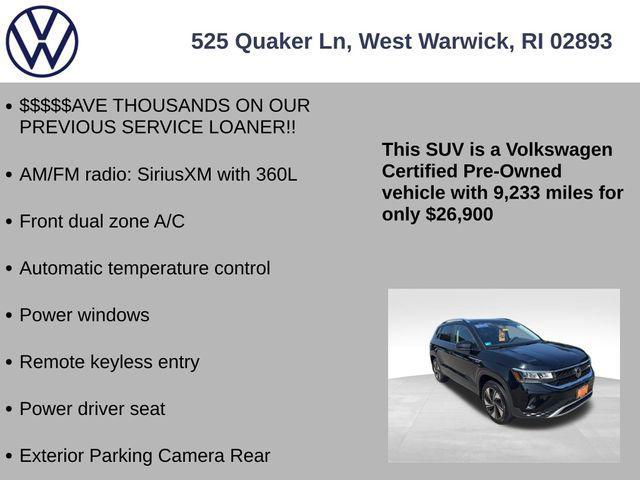 used 2024 Volkswagen Taos car, priced at $26,900