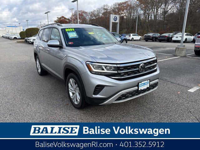 used 2021 Volkswagen Atlas car, priced at $23,900