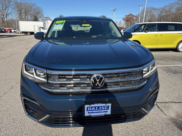 used 2021 Volkswagen Atlas car, priced at $33,500