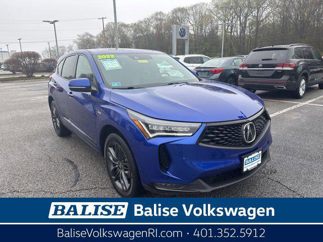 used 2022 Acura RDX car, priced at $34,500