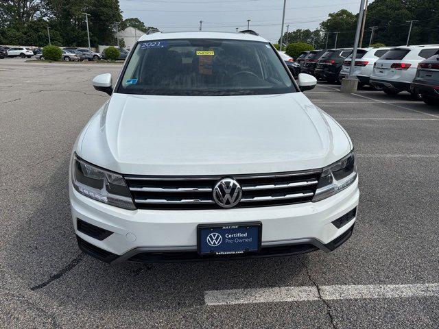 used 2021 Volkswagen Tiguan car, priced at $23,000